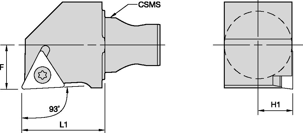 KM25 SCREW ON CUTTING UNITS