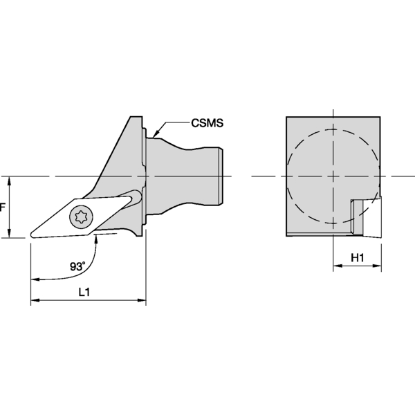 KM25 CUTTING UNITS SCREW ON